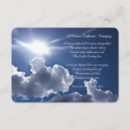 " Een droom uitgesteld - Opkomende 3x5 Matte