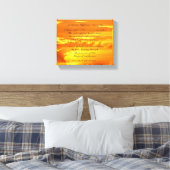 " Een droom uitgesteld - opkomende" Sunrise Canvas (Insitu (Slaapkamer))