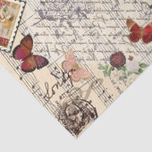 Een droom van Red Butterfly Tissuepapier (Detail)