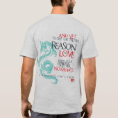 Een droom van 's midzomernachts t-shirt (Achterkant)