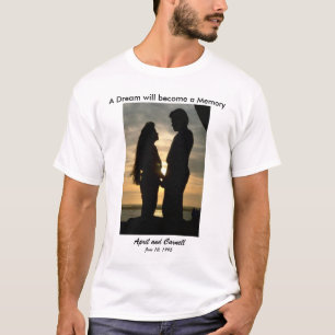 Een droom wordt een herinnering t-shirt