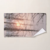 Een droomdoekset van de Winternacht Bad Handdoek (Handdoek)