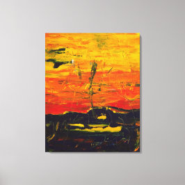 Een druppel hoop canvas afdruk