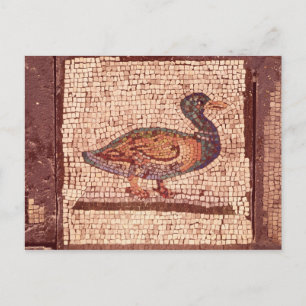 Een Duck, detail van Orpheus Charming de dieren Briefkaart