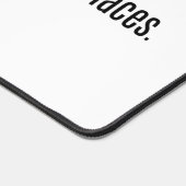 Een duidelijke hoofdbureaumat bureaumat (Hoek)