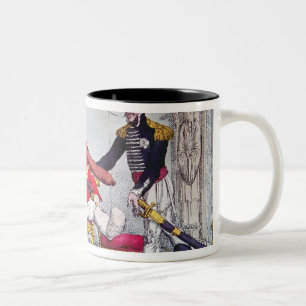 Een Duits Cadeau of de Lover's Token Tweekleurige Koffiemok