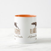 Een Duitse Shorthaired Pointer op dit punt Mok (Midden)