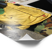 Een EA-6B-draagschroef uit de cockpit Foto Afdruk (Hoek)