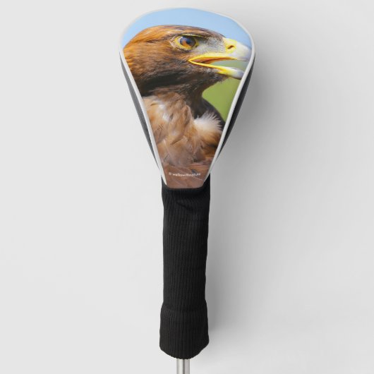 Een Eagle is gegarandeerd met deze Driver Golfheadcover (Voorkant)