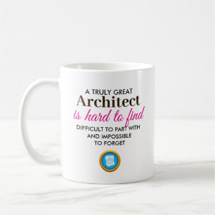 Een echt geweldige architect – gepersonaliseerde n koffiemok