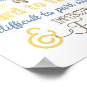 Een echt geweldige baas poster (Hoek)