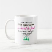 Een echt geweldige HR-specialist - gepersonaliseer Koffiemok (Links)