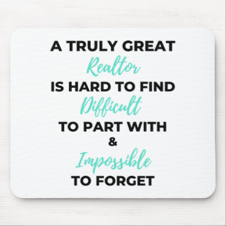 Een echt goede makelaar is moeilijk te vinden 2 muismat