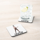 Een echt overdreven Man Drankjes Onderzetter (Rechterzijde)