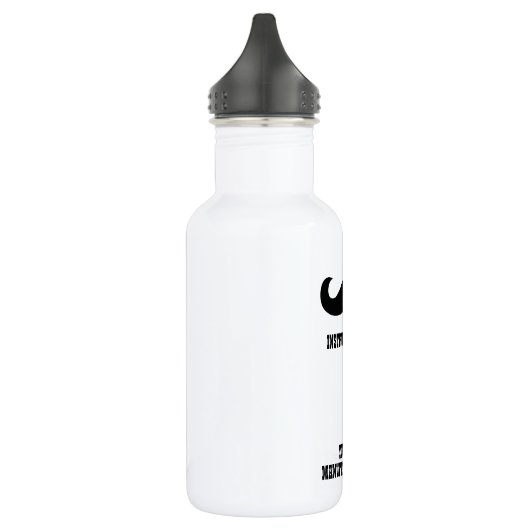 Een echt overdreven Man - Instruction Manual? Waterfles (Links)