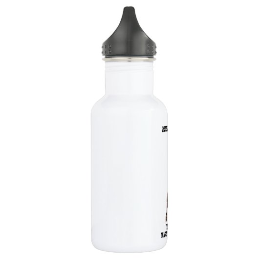 Een echt overdreven Man Waterfles (Links)