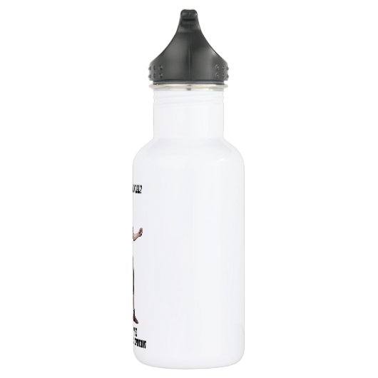 Een echt overdreven Man Waterfles (Rechts)