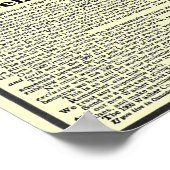 Een echt Poster van 1900 Washer (Hoek)