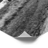 - Een echte bike van een fietser Poster (Hoek)