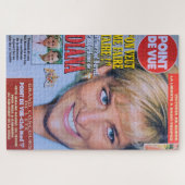 Een echte dame. legpuzzel (Horizontaal)