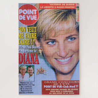 Een echte dame. legpuzzel