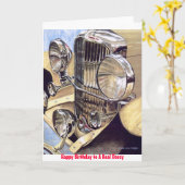 Een echte Doozy verjaardagskaart Kaart (Gele Bloem)