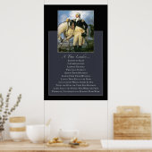 Een echte leider... Poster (Keuken)