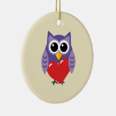 Een echte liefde keramisch ornament (Rechts)