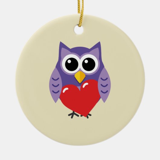 Een echte liefde keramisch ornament (Voorkant)