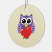 Een echte liefde keramisch ornament (Links)