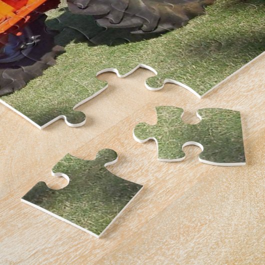 Een echte machine van het Man - 1967 Allis-Chalmer Legpuzzel (Zijkant)