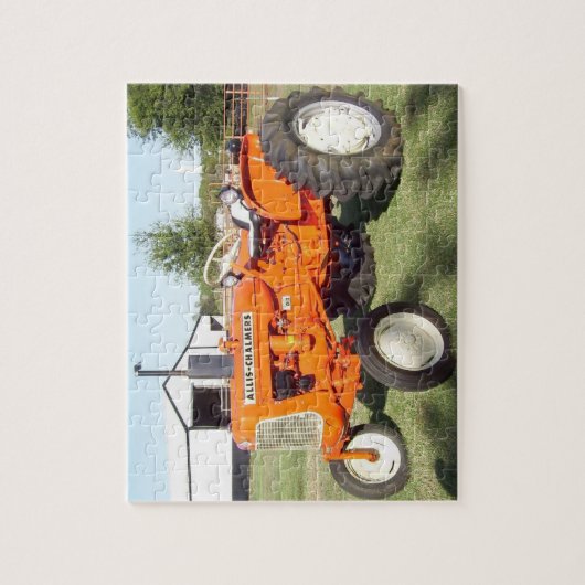 Een echte machine van het Man - 1967 Allis-Chalmer Legpuzzel (Verticaal)