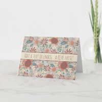 Een echte notitie bloemeninspiratie Notecard