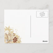 Een echte vriend briefkaart (Achterkant)