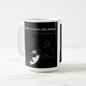 Een echte vriend is… koffiemok (Voorkant links)