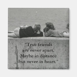 Een echte vriend magneet