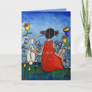 Een echte vriend Originele Art Valentijnsdag Kaart