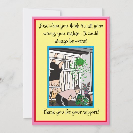 Een echte vriend tilt je op vlak vakantie Kaart (Voorkant)