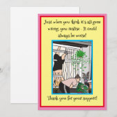 Een echte vriend tilt je op vlak vakantie Kaart (Voorkant / Achterkant)