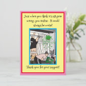 Een echte vriend tilt je op vlak vakantie Kaart (Staand voorkant)