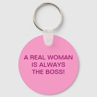 EEN ECHTE VROUW SLEUTELHANGER