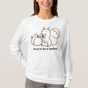 Een eekhoorn t-shirt