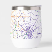 Een Eenvoudig Halloween Spinneweb Patroon (Links)