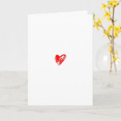 Een eenvoudig liefdesgedicht kaart (Gele Bloem)