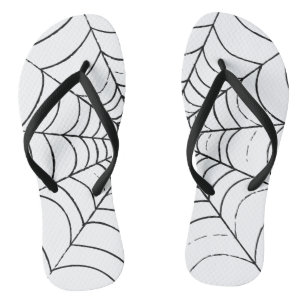 Een eenvoudig spinnenweb teenslippers