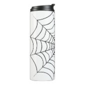 Een eenvoudig spinnenweb thermosbeker (Gedraaid links)