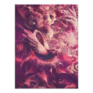 Een eenvoudig vertrek perfect poster