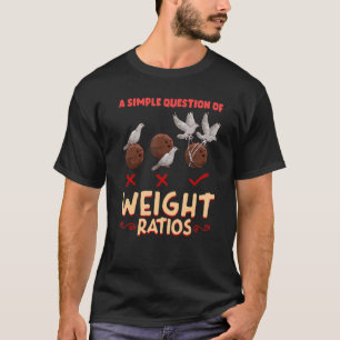 Een eenvoudige kwestie van de Wiskunde van de gewi T-shirt