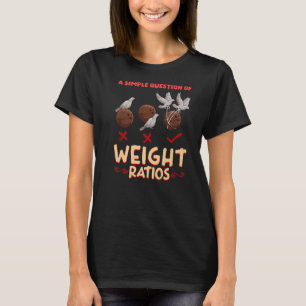 Een eenvoudige kwestie van de Wiskunde van de gewi T-shirt