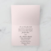 Een eenvoudige strand bruiloft uitnodiging (Binnen)